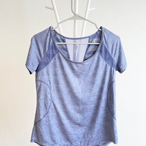 Women's Blue Athletic Top
